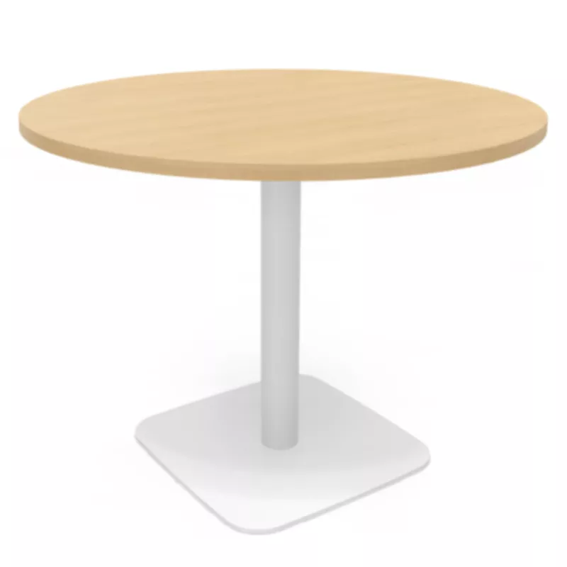 ELOISE│Table ronde pied central│100 cm│3-4 personnes ELOISE│Table ronde pied central│100 cm│3-4 personnes