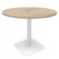 ELOISE│Table ronde pied central│100 cm│3-4 personnes ELOISE│Table ronde pied central│100 cm│3-4 personnes