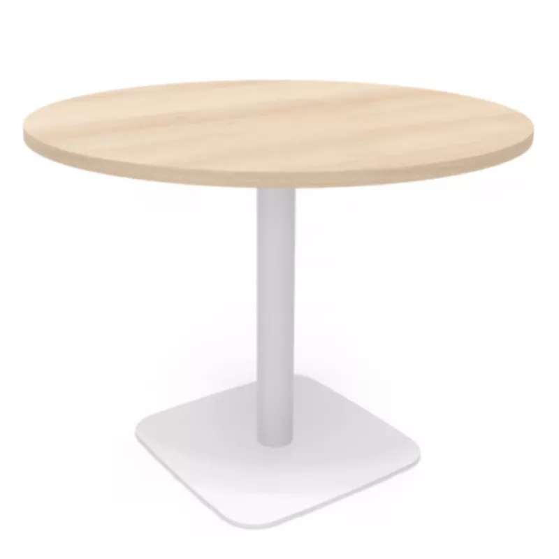 ELOISE│Table ronde pied central│100 cm│3-4 personnes ELOISE│Table ronde pied central│100 cm│3-4 personnes