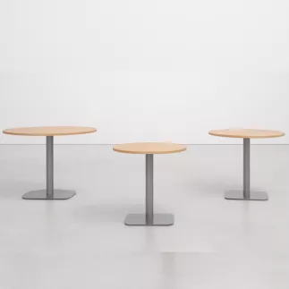 ELOISE│Table ronde pied central│120 cm│4-5 personnes