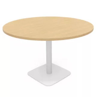 ELOISE│Table ronde pied central│120 cm│4-5 personnes