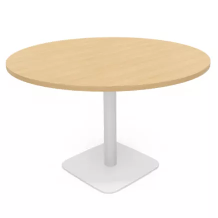 ELOISE│Table ronde pied central│120 cm│4-5 personnes