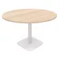 ELOISE│Table ronde pied central│120 cm│4-5 personnes