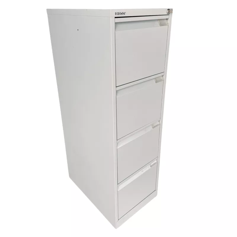 BISLEY│Classeur à dossiers suspendus H132,5 cm - 4 tiroirs│Gris souris BISLEY│Classeur à dossiers suspendus H132,5 cm - 4 tiroirs│Gris souris
