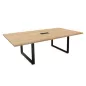PRESTIGE│Table de conférence L240 cm - 8 à 10 personnes│Coloris à choix