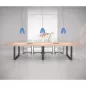 PRESTIGE│Table de conférence L240 cm - 8 à 10 personnes│Coloris à choix