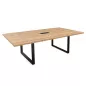 PRESTIGE│Table de conférence L240 cm - 8 à 10 personnes│Coloris à choix