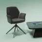VIENNA│Sièges d'accueil - visiteur avec accoudoirs│Assise pivotante avec rappel VIENNA│Sièges d'accueil - visiteur avec accoudoirs│Assise pivotante avec rappel