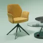 VIENNA│Sièges d'accueil - visiteur avec accoudoirs│Assise pivotante avec rappel VIENNA│Sièges d'accueil - visiteur avec accoudoirs│Assise pivotante avec rappel