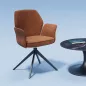 VIENNA│Sièges d'accueil - visiteur avec accoudoirs│Assise pivotante avec rappel VIENNA│Sièges d'accueil - visiteur avec accoudoirs│Assise pivotante avec rappel