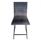 SANMA│Tabouret H97 cm│Gris anthracite/Noir SANMA│Tabouret H97 cm│Gris anthracite/Noir