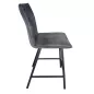 SANMA│Tabouret H97 cm│Gris anthracite/Noir SANMA│Tabouret H97 cm│Gris anthracite/Noir
