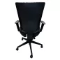 NET@WORK│Fauteuil de travail accoudoirs│Tissu noir NET@WORK│Fauteuil de travail accoudoirs│Tissu noir