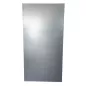JG GROUP│Armoire haute à rideau L100 x H 198 cm │Gris/chêne clair
