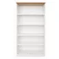 KOENIG NEURATH│Bibliothèque haute│L100xH183 cm│Blanc/chêne clair KOENIG NEURATH│Bibliothèque haute│L100xH183 cm│Blanc/chêne clair