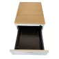 KOENIG NEURATH│Caisson mobile 4 tiroirs│Profondeur 60 cm│Blanc/chêne clair KOENIG NEURATH│Caisson mobile 4 tiroirs│Profondeur 60 cm│Blanc/chêne clair