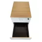 KOENIG NEURATH│Caisson mobile 4 tiroirs│Profondeur 60 cm│Blanc/chêne clair KOENIG NEURATH│Caisson mobile 4 tiroirs│Profondeur 60 cm│Blanc/chêne clair