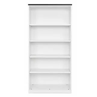 KOENIG NEURATH│Bibliothèque haute ouverte ACTA│Largeur 100 cm│Blanc/Noir