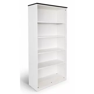 KOENIG NEURATH│Bibliothèque haute ouverte ACTA│Largeur 100 cm│Blanc/Noir