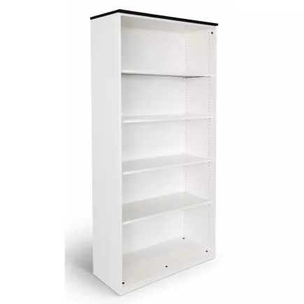 KOENIG NEURATH│Bibliothèque haute ouverte ACTA│Largeur 100 cm│Blanc/Noir