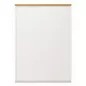 KOENIG NEURATH│Bibliothèque mi-haute ouverte ACTA│Largeur 100 cm│Blanc/Chêne clair