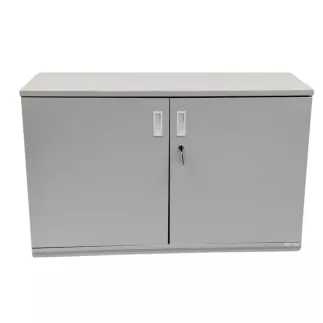 KOENIG NEURATH│Armoire basse 2 portes ACTA│L120 x H75 cm│Gris
