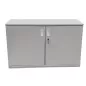 KOENIG NEURATH│Armoire basse 2 portes ACTA│L120 x H75 cm│Gris