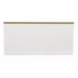 KOENIG NEURATH│Armoire basse 2 portes coulissantes ACTA│L160 x H75 cm│Blanc / Chêne clair KOENIG NEURATH│Armoire basse 2 portes coulissantes ACTA│L160 x H75 cm│Blanc / Chêne clair