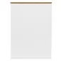 KOENIG NEURATH│Armoire mi-haute 2 portes│L100 x H148,5 cm│Blanc/Chêne clair KOENIG NEURATH│Armoire mi-haute 2 portes│L100 x H148,5 cm│Blanc/Chêne clair