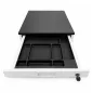 KOENIG NEURATH│Caisson mobile 4 tiroirs│P 60 cm│Blanc/Noir