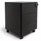 KOENIG NEURATH│Caisson mobile 3 tiroirs │P 60 cm│Noir