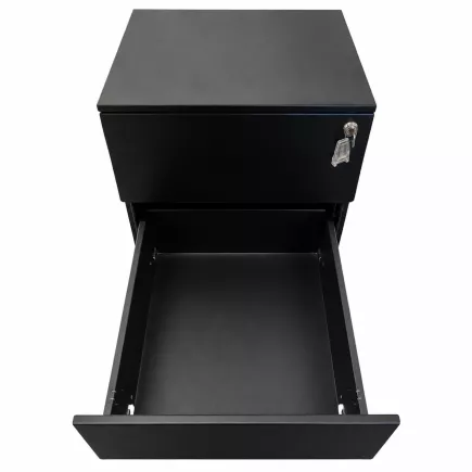 KOENIG NEURATH│Caisson mobile 3 tiroirs │P 60 cm│Noir