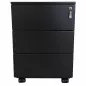 KOENIG NEURATH│Caisson mobile 3 tiroirs │P 60 cm│Noir