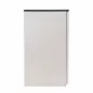 KOENIG NEURATH│Armoire basse portes coulissantes ACTA│L160 x H75 cm│Blanc / Noir