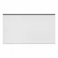 KOENIG NEURATH│Armoire basse portes coulissantes ACTA│L160 x H75 cm│Blanc / Noir