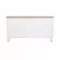 KOENIG NEURATH│Bibliothèque basse ACTA│L100 x H49,5 cm│Blanc/Chêne clair