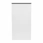 KOENIG NEURATH│Armoire haute 2 portes battantes│L100 x H192 cm│Blanc/Noir KOENIG NEURATH│Armoire haute 2 portes battantes│L100 x H192 cm│Blanc/Noir