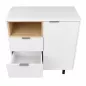 KOENIG NEURATH│Meuble multifonctions│L91,5 x H102,5 cm│Blanc/Chêne clair KOENIG NEURATH│Meuble multifonctions│L91,5 x H102,5 cm│Blanc/Chêne clair