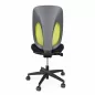 GIROFLEX 353-8029│Fauteuil ergonomique sans accoudoirs│Vert/Noir