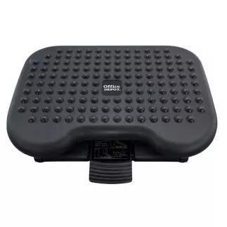 OFFICE DEPOT│Repose-pieds ergonomique réglable│Noir│L46 cm