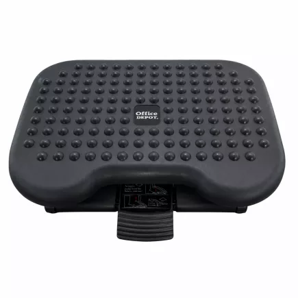 OFFICE DEPOT│Repose-pieds ergonomique réglable│Noir│L46 cm