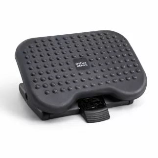 OFFICE DEPOT│Repose-pieds ergonomique réglable│Noir│L46 cm