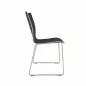 CHAIRIK│Chaise d'accueil/collectivité designer ERIK MAGNUSSEN│Noir