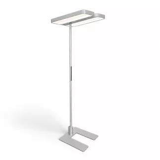 REGENT LIGHTING|LEVEL Office LED|Double tête| Gris clair