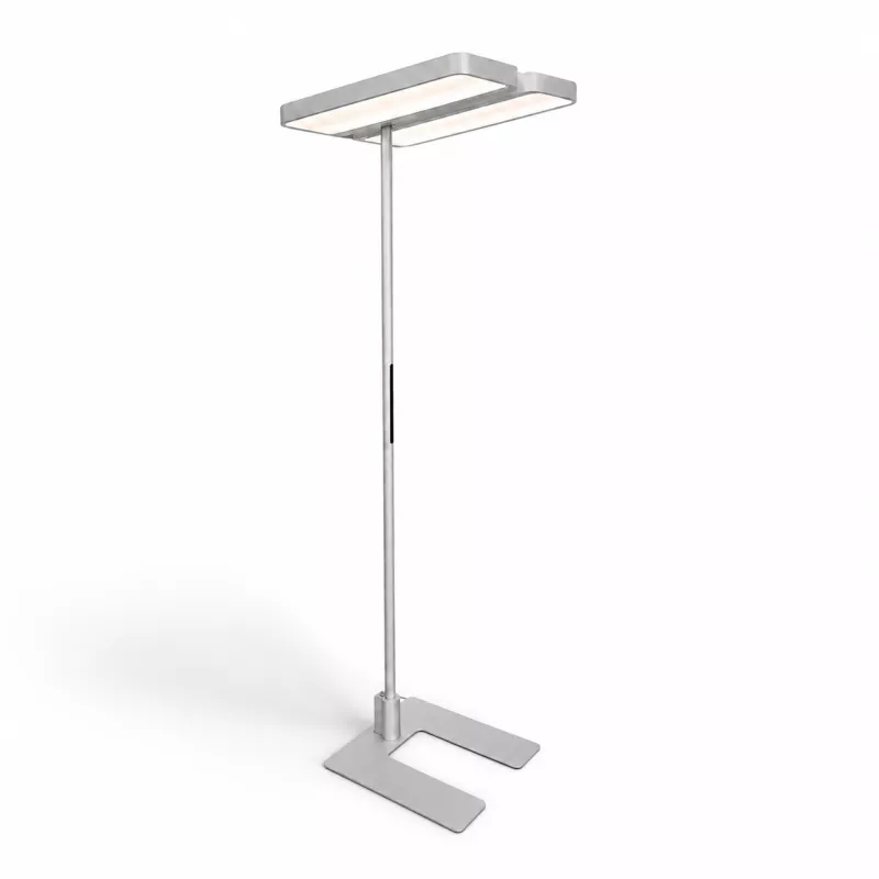 REGENT LIGHTING|LEVEL Office LED|Double tête| Gris clair