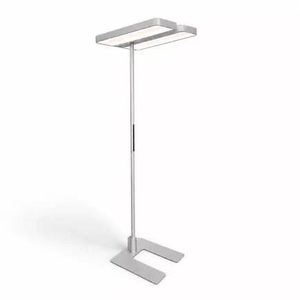 REGENT LIGHTING|LEVEL Office LED|Double tête| Gris clair