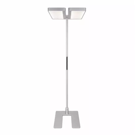 REGENT LIGHTING|LEVEL Office LED|Double tête| Gris clair