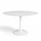 KNOLL TULIP │designer Eero Saarinen │Table ronde │Blanc