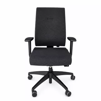 SITAG| Fauteuil de travail modèle X-LINE avec accoudoirs| Noir