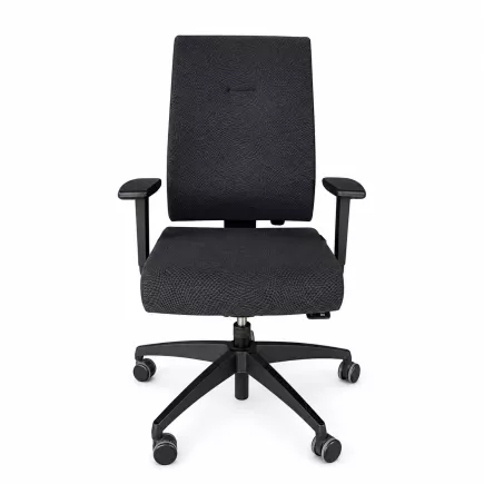 SITAG|Modèle X-LINE|Fauteuil de travail avec accoudoirs| Noir